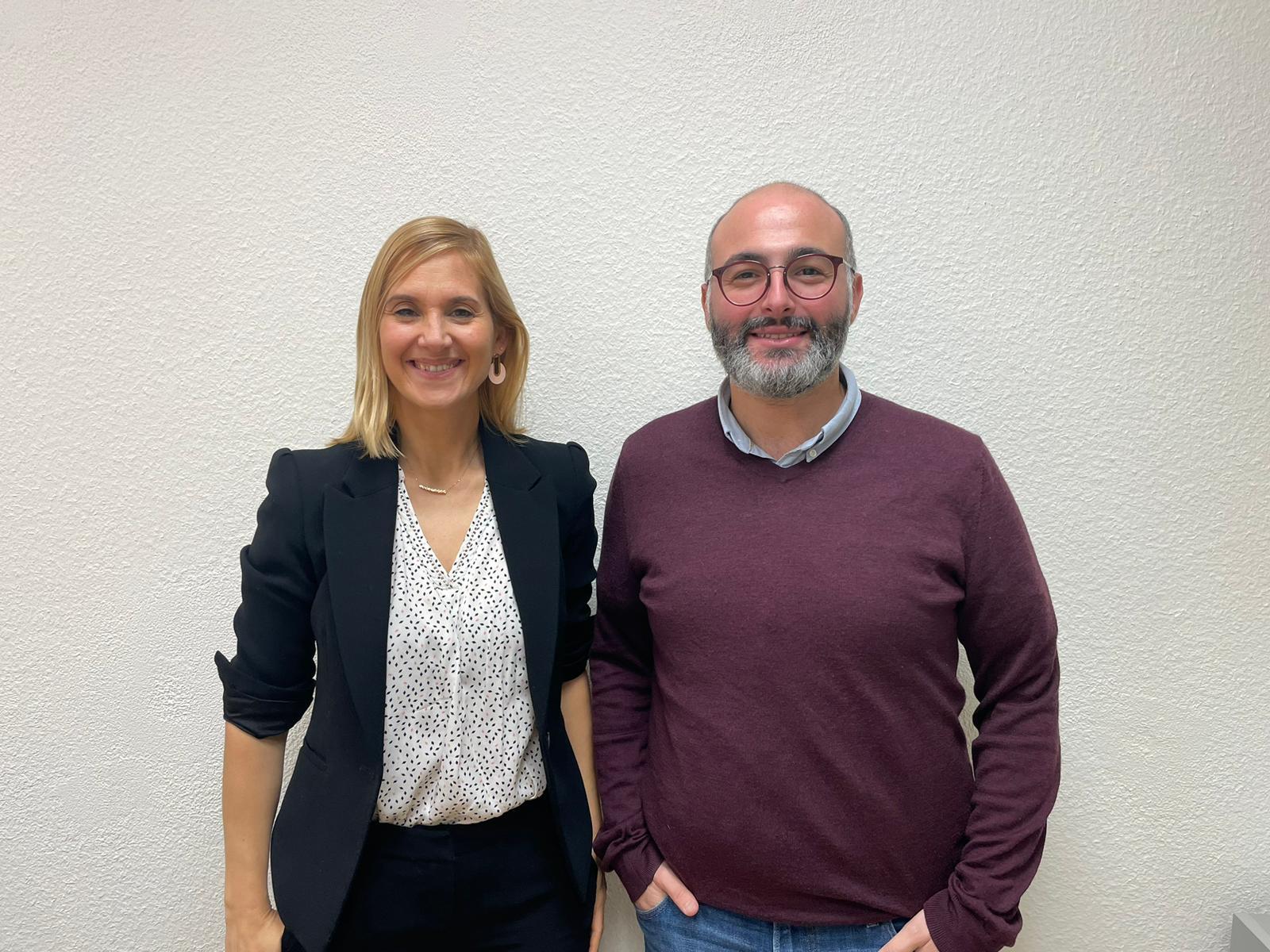 Mathilde Touvier et Bernard Srour